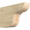 Ekena Millwork Carmel Rough Sawn Rafter Tail, Douglas Fir, 4"W x 10"H x 16"L RFT04X10X16CAR00RDF - alternate 1